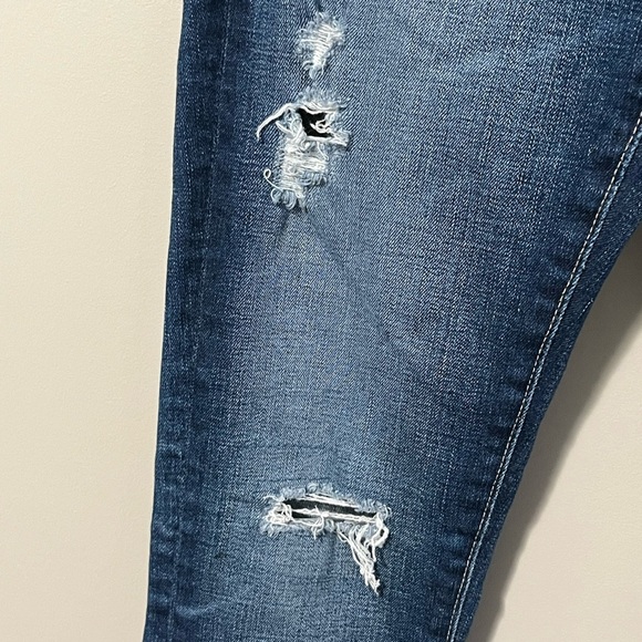 AG Jean The Legging Ankle Super Skinny Destroyed Faded Medium Wash - Picture 7 of 12